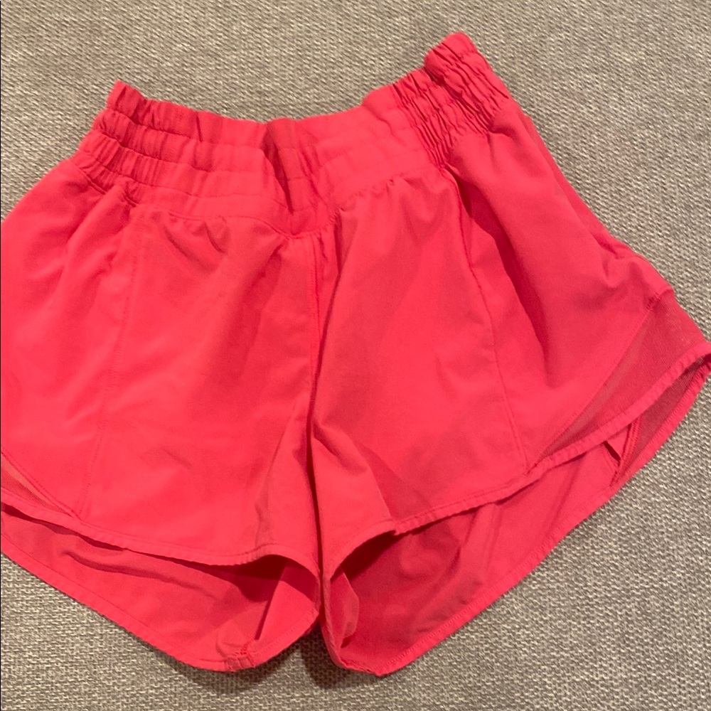 Lulu-B Vibrant Red Athletic Shorts